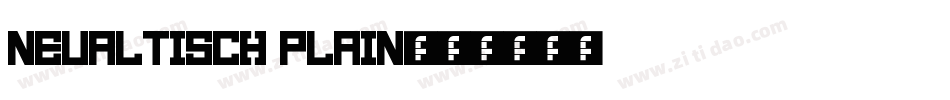 NeuAltisch Plain字体转换